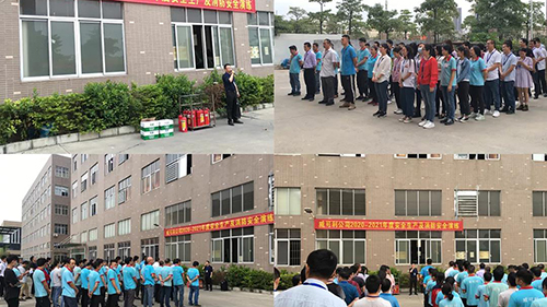 关注消防,生命至上-威可利2020年消防演练